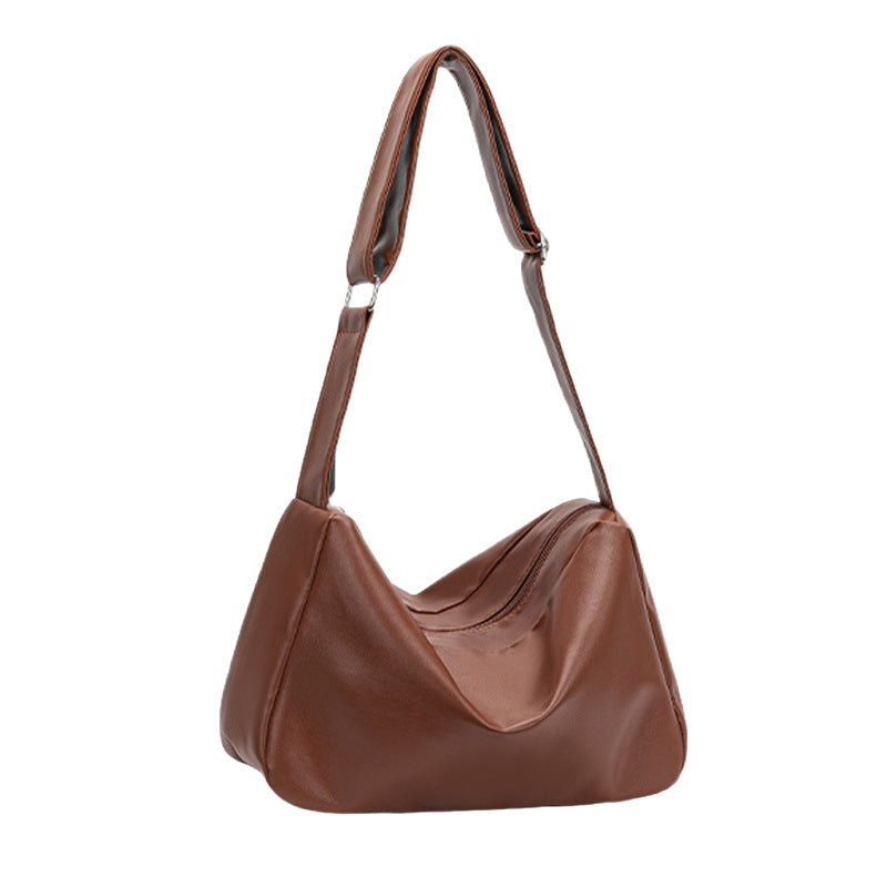 Retro Soft Surface Crossbody Bag